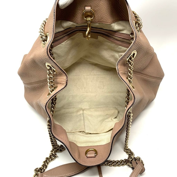 100% Auth Gucci Soho Medium Calfskin Crossbody Bag - Picture 9 of 13